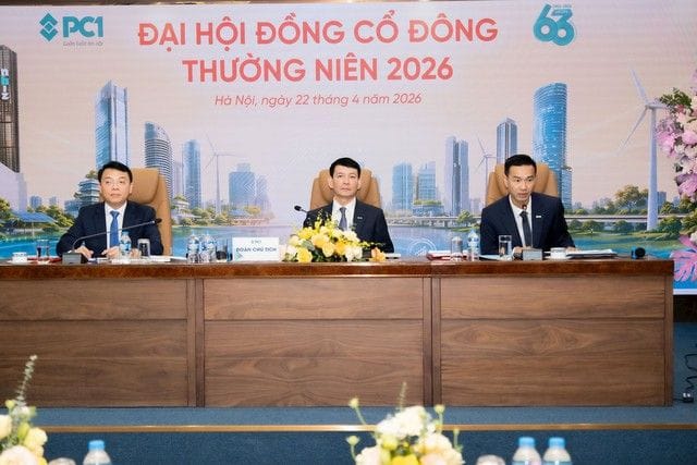 ĐHĐCĐ PC1 đặt mục tiêu doanh thu ở mức cao kỷ lục, chiến lược tập trung vào năng lượng