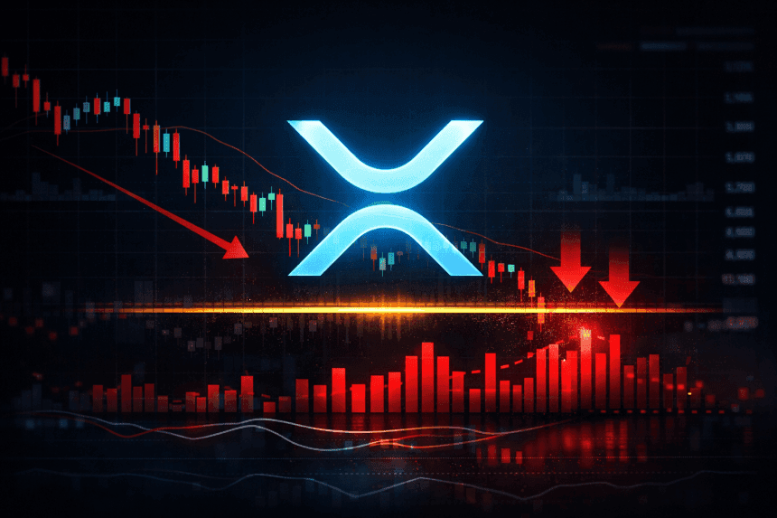 XRP At Risk Of A Drop To $0.80? Analyst Makes The Case