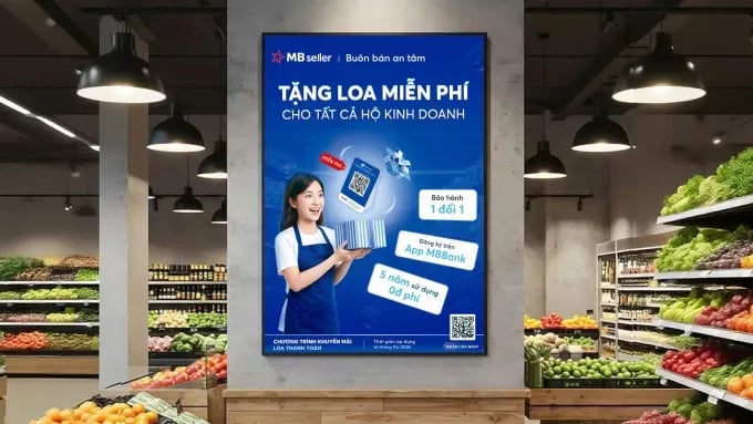 MB Bank offers a free payment device for five years to small business accounts