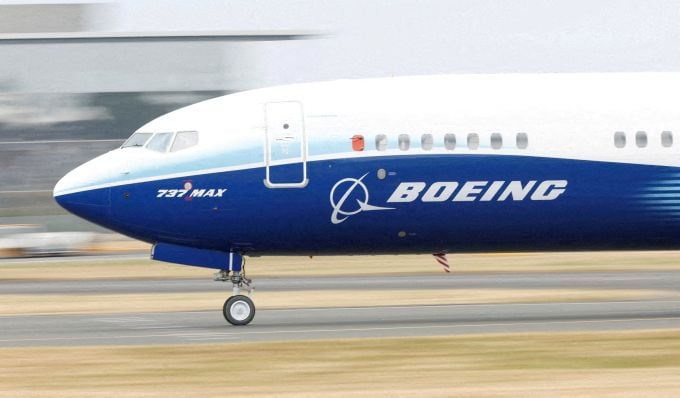 Cổ phiếu Boeing giảm khi Trung Quốc có thể chỉ đặt mua 200 máy bay