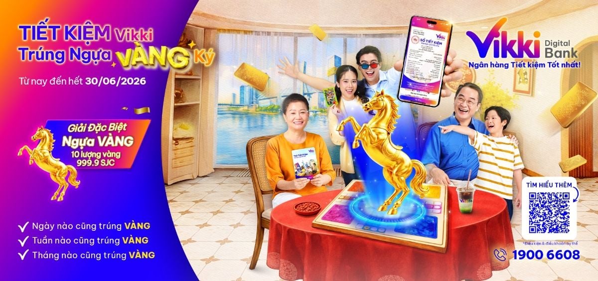 Vikki Bank launches the year's largest gold-prize savings program