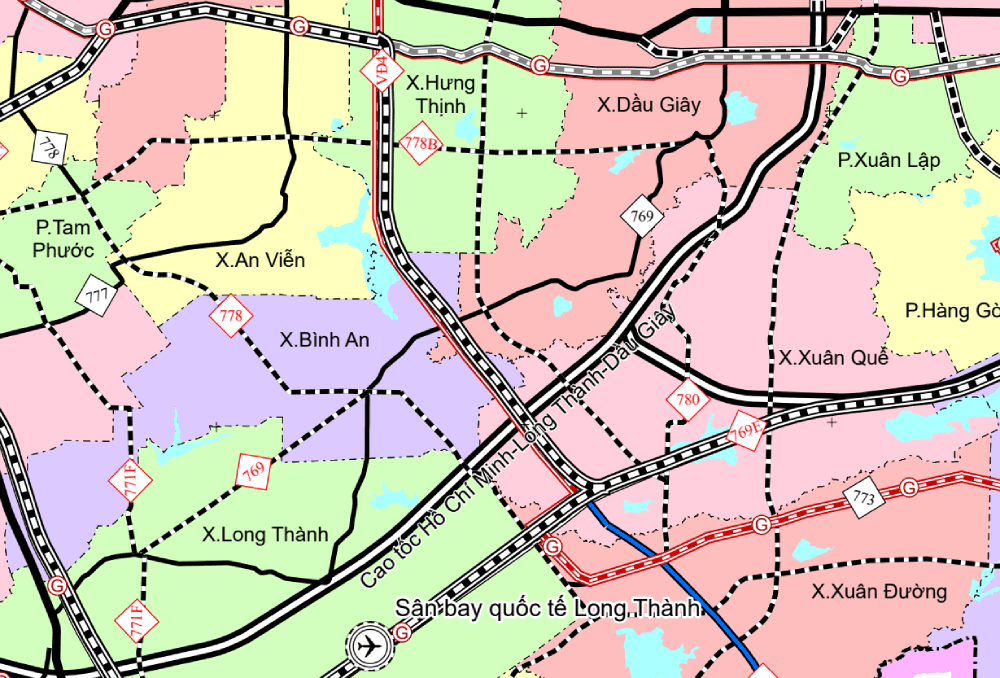 Dong Nai accelerates construction of two provincial roads connecting Long Thành airport