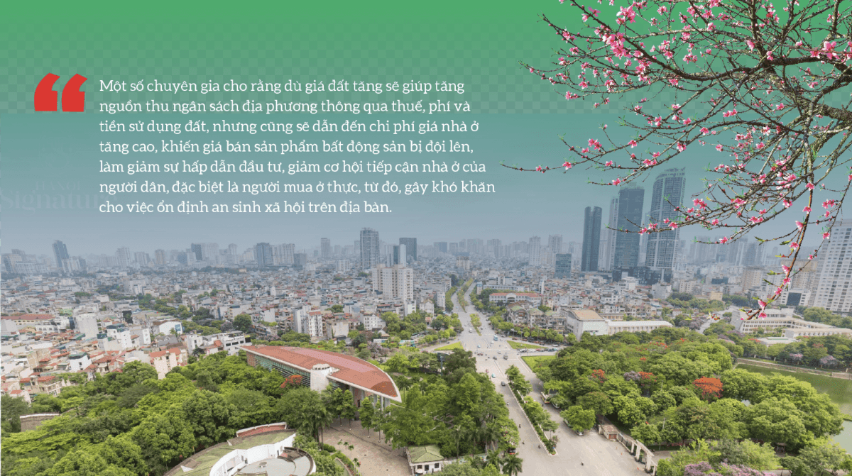 New land price table: relief and concerns amid price increases in Hanoi and Ho Chi Minh City