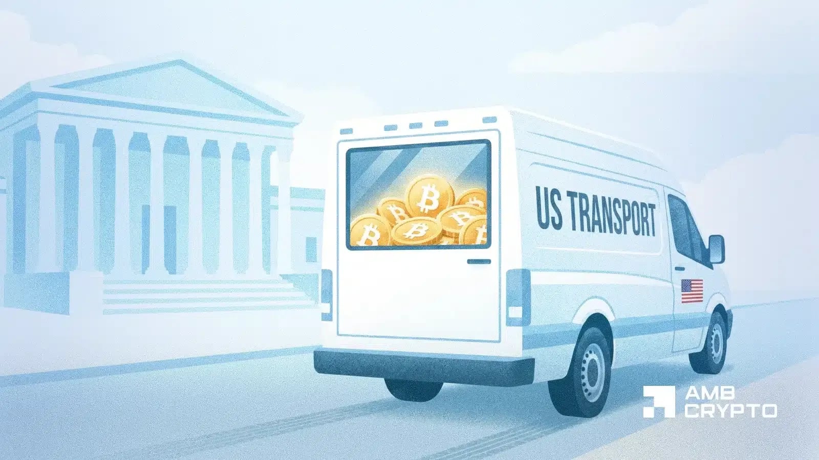 U.S. government moves $606,000 in Bitcoin seized from Bitfinex hack to Coinbase Prime, raising questions about custody versus sale