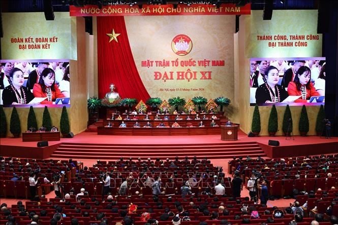 11th National Congress of the Vietnam Fatherland Front completes its agenda for 2026-2031