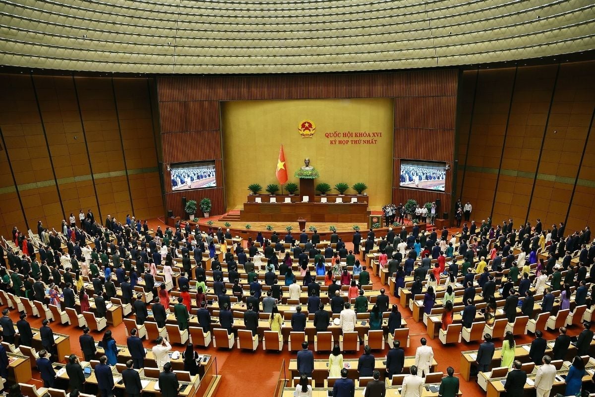 Photo gallery: Opening of the first session of the 16th National Assembly