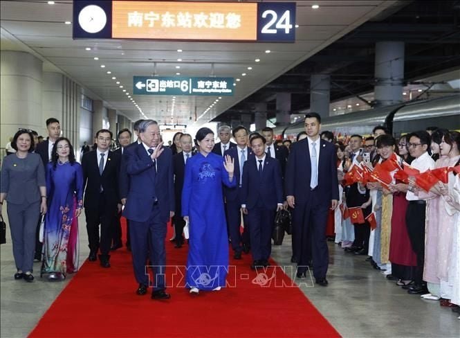 Vietnam's General Secretary and President To Lam and wife conclude state visit to China