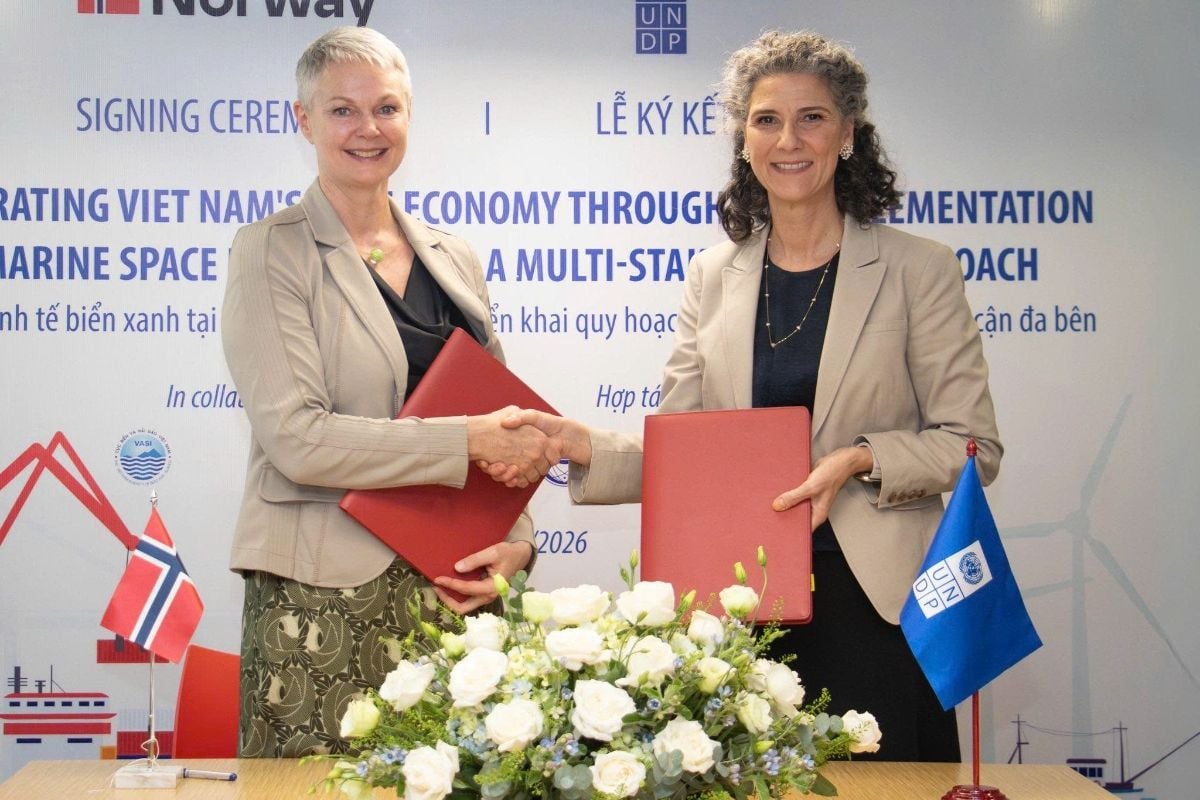 UNDP và Đại sứ quán Na Uy tại Hà Nội ký kết thỏa thuận hợp tác mới nhằm đẩy mạnh nền kinh tế biển và quy hoạch không gian biển của Việt Nam
