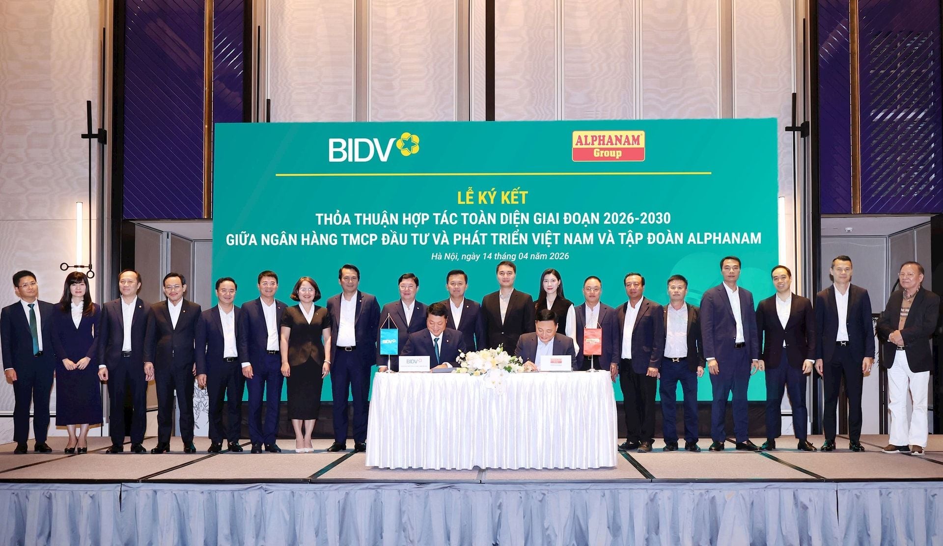 BIDV and Alphanam sign a comprehensive cooperation agreement for 2026–2030 and broaden their partnership