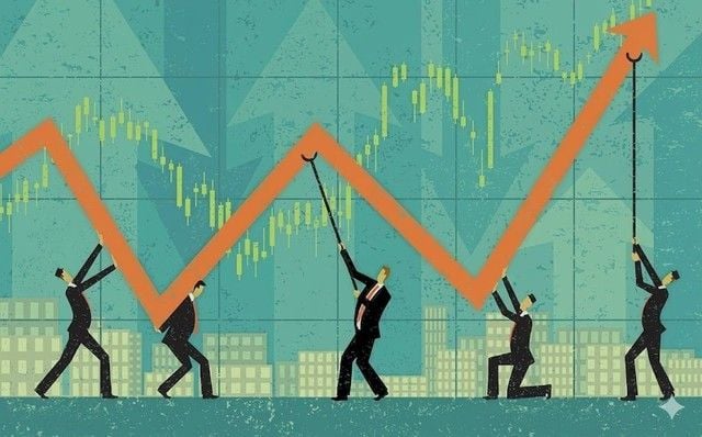 SSI Research projects Q1 2026 profit growth; many firms rise 100-500% with 35 of 40 listed firms showing positive momentum