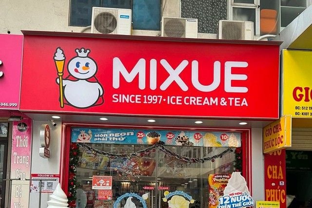 Mixue closes a large number of stores in Vietnam and Indonesia