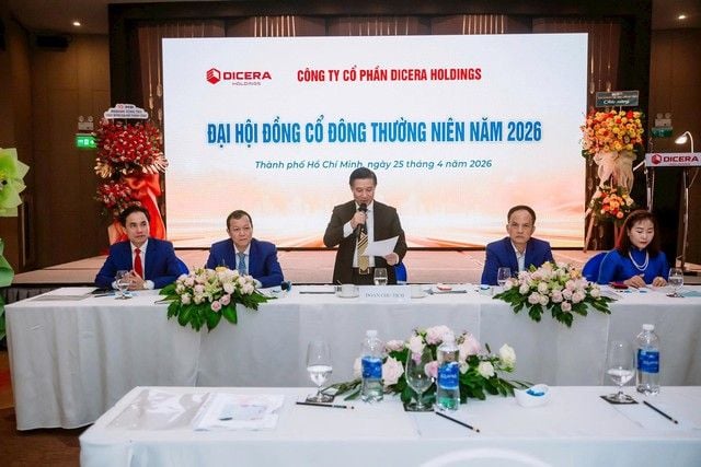 DICERA Holdings đạt doanh thu năm 2025 1.658 tỷ đồng và lợi nhuận sau thuế 181,7 tỷ đồng; đặt mục tiêu lợi nhuận 182 tỷ đồng cho năm 2026
