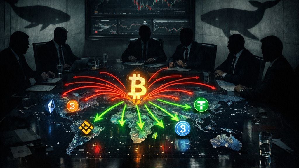 Bitcoin news: major player in BTC crash and why whales are reallocating