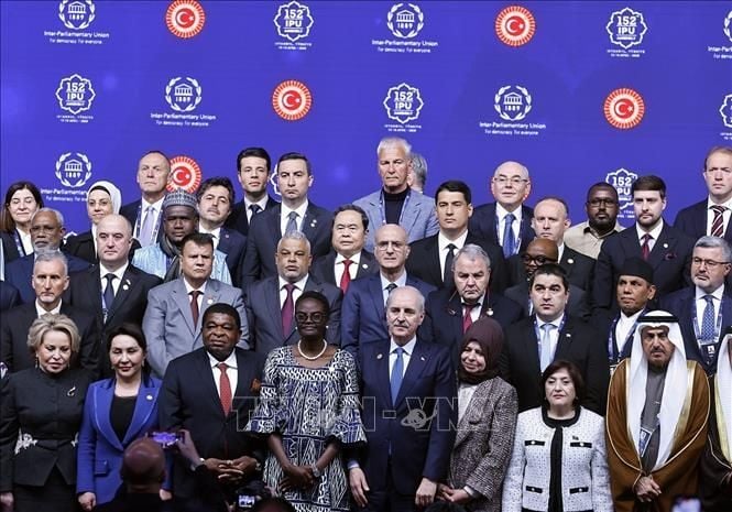 National Assembly Chairman Tran Thanh Man attends IPU-152 opening in Istanbul, Turkey