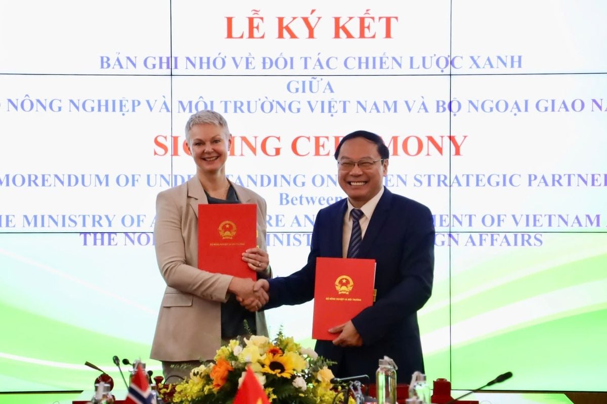 Vietnam and Norway Sign Memorandum of Understanding on Green Strategic Partnership