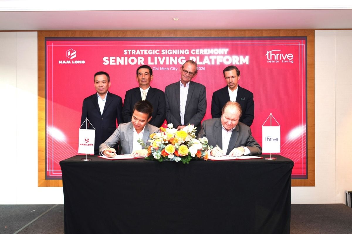 Nam Long Commercial Property and Thrive sign strategic partnership to develop senior living communities in Vietnam