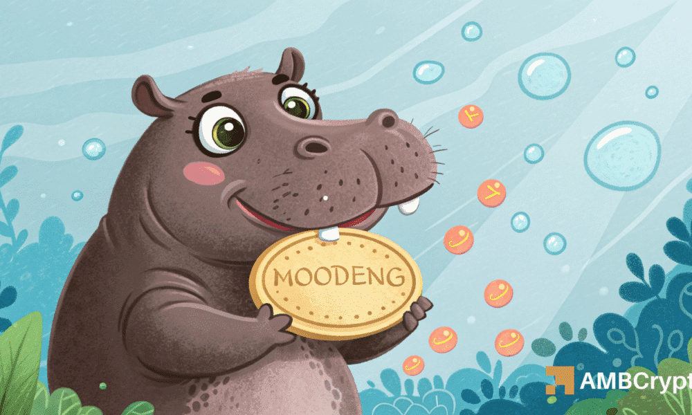 MOODENG’s leveraged 16% rally approaches $0.06 resistance