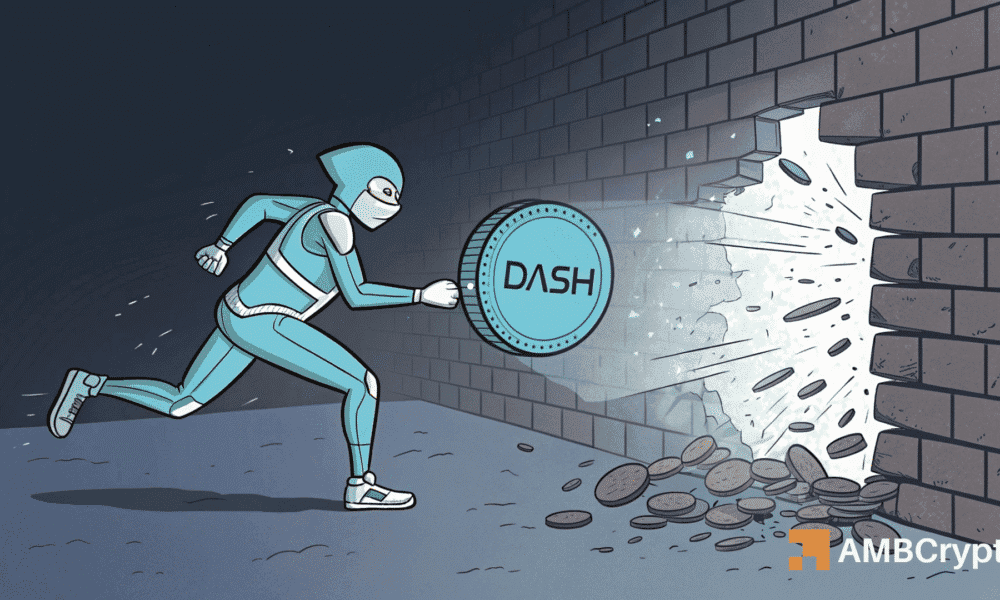 DASH price prediction: A 15% hike could push price toward $45