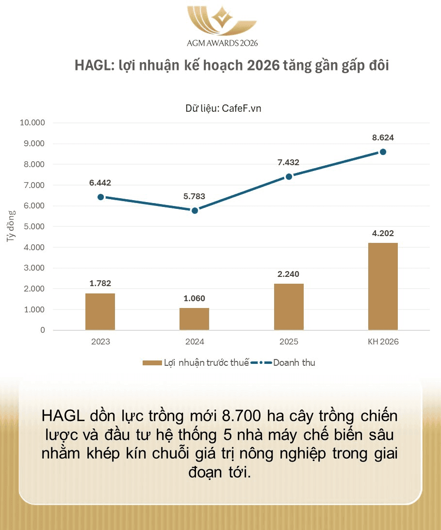 HAGL subsidiary to IPO; Chairman Đoàn Nguyên Đức pledges 50% cash dividend for three years