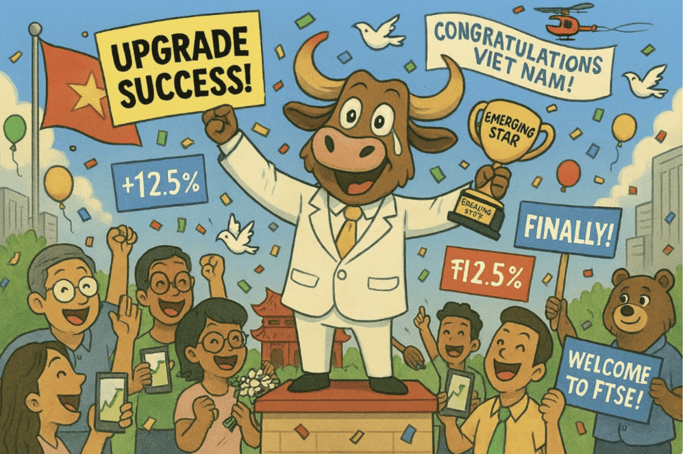 FTSE Russell confirms Vietnam's upgrade to Secondary Emerging Market, effective September 2026