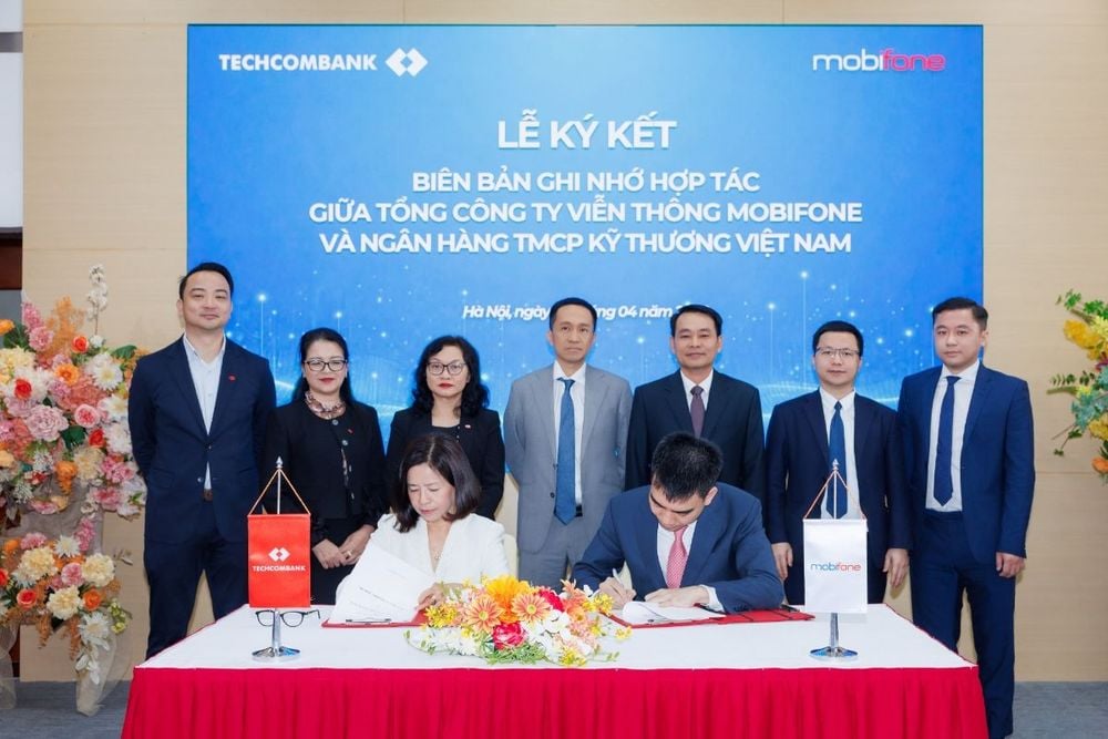 Techcombank and MobiFone Sign Comprehensive Cooperation to Build an International-Standard Digital Finance and Technology Ecosystem