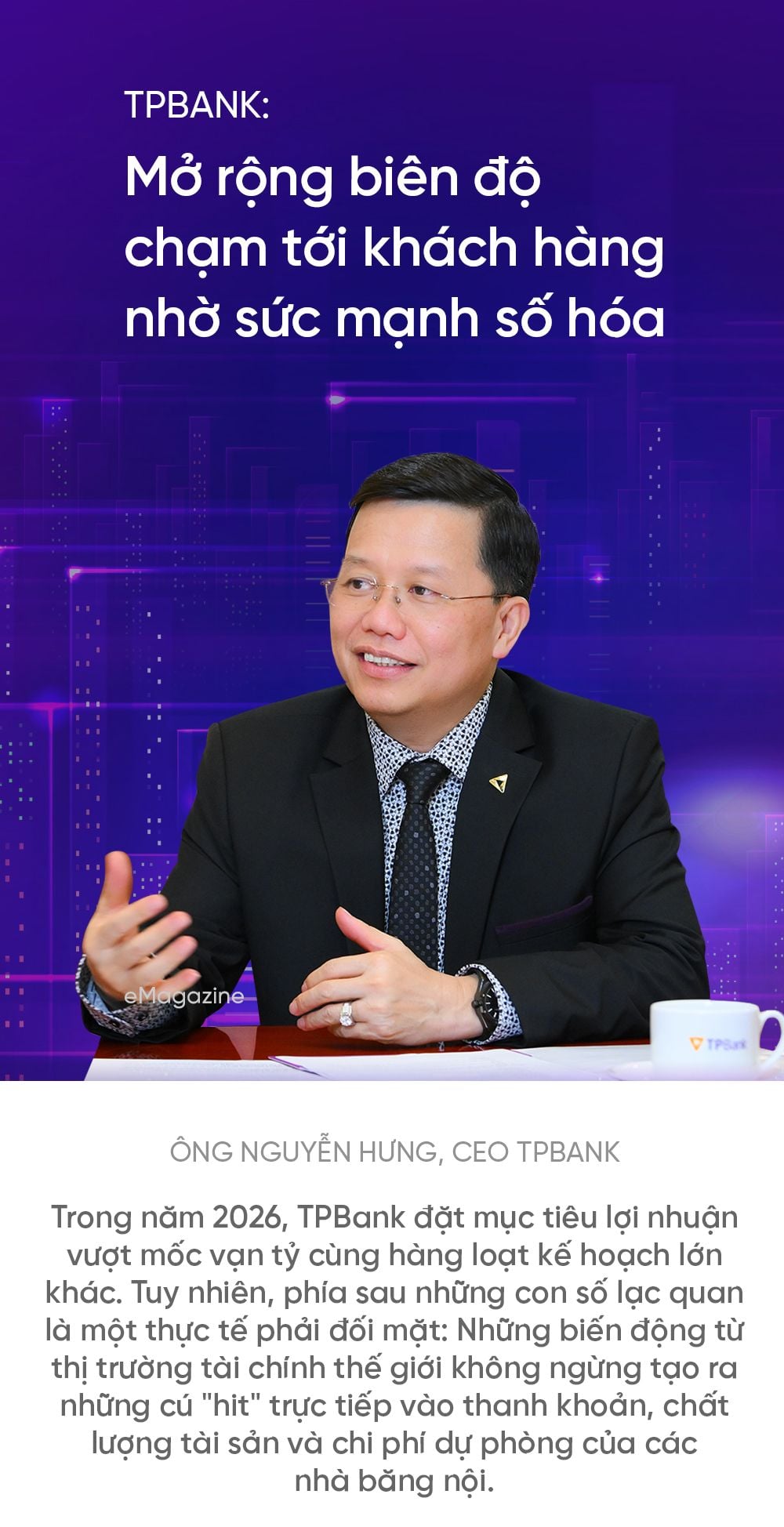 TPBank eyes growth through a comprehensive digital services strategy under tight regulation