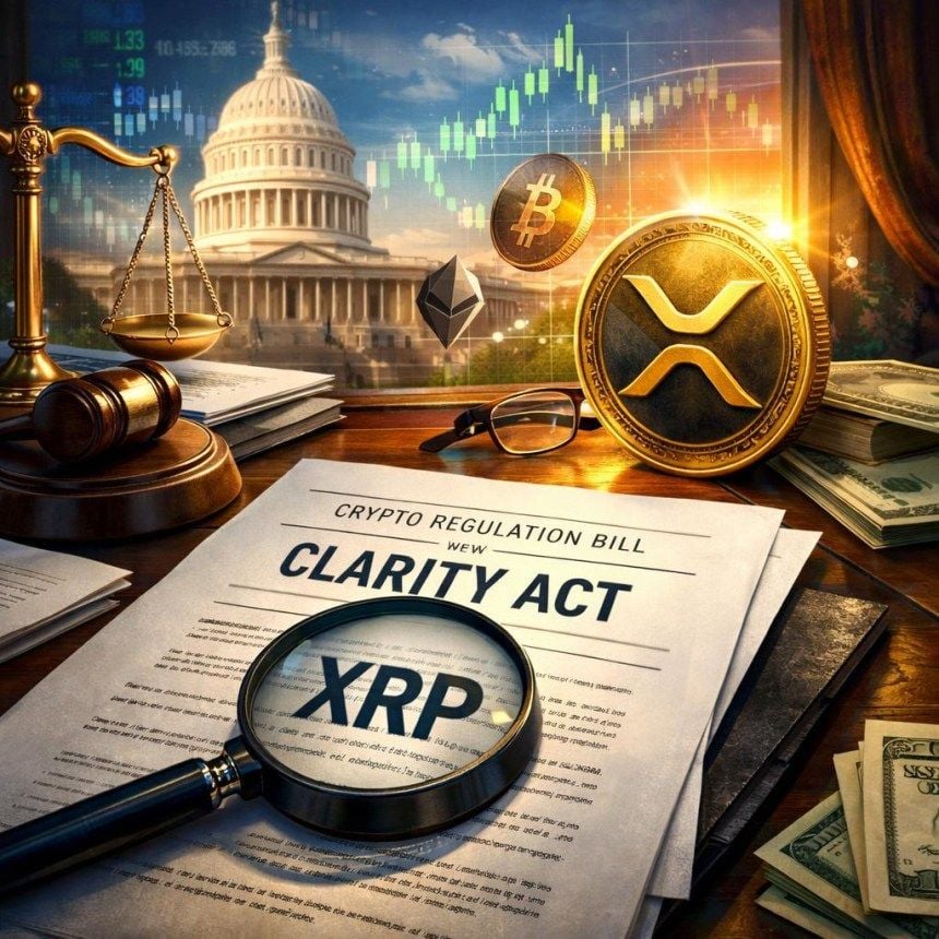 New CLARITY Act text is out: expert claims XRP looks strong in the details