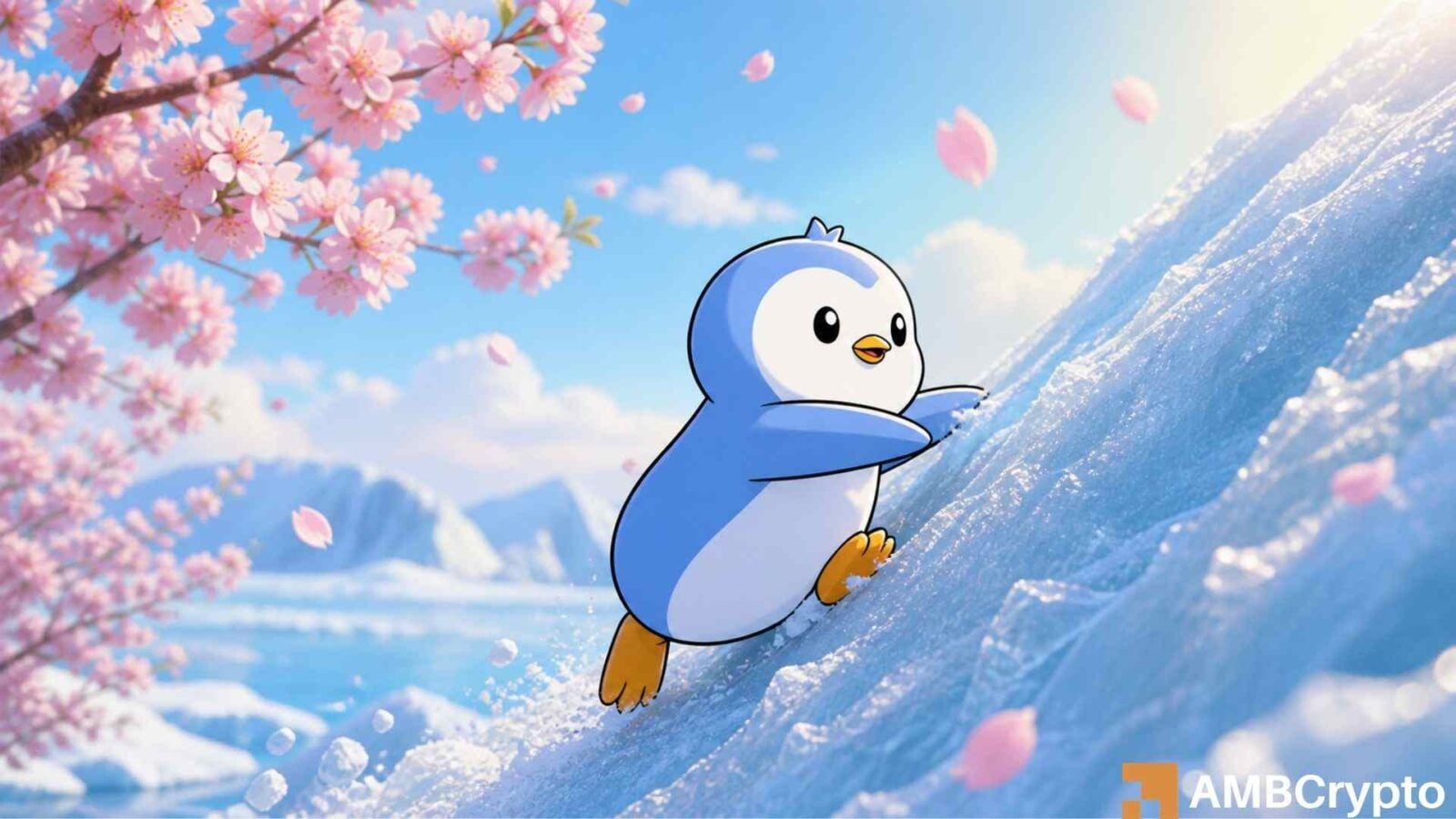 Pudgy Penguins' PENGU recovers 66% in April but faces resistance near key levels