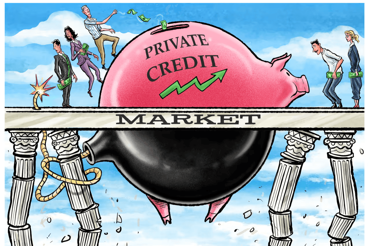 Implications of strains in the private credit market for private equity and leveraged buyouts