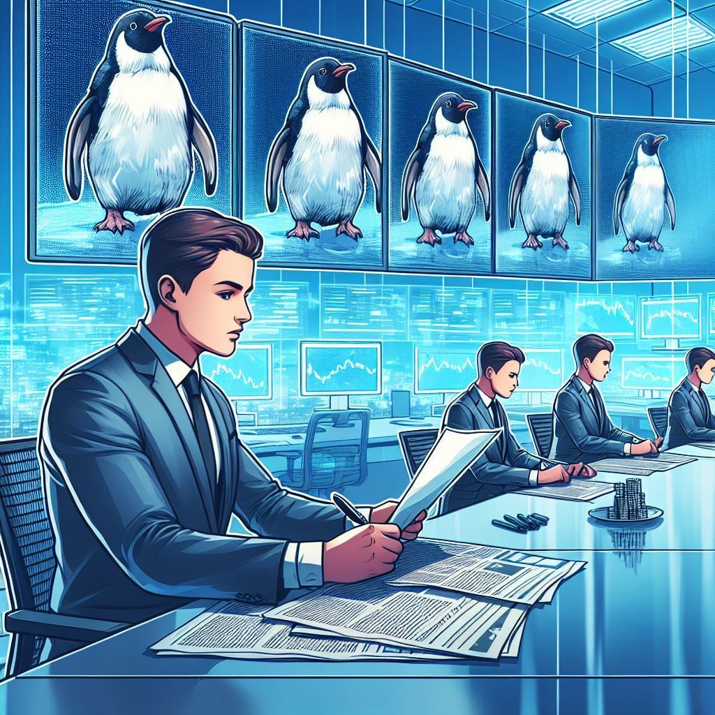 Pudgy Penguins (PENGU) rises 5.33% as HASH declines 10% — Daily Movers