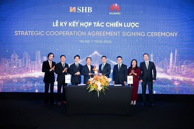 SHB signs strategic partnership with Huawei to accelerate digital transformation and shape the future of the bank