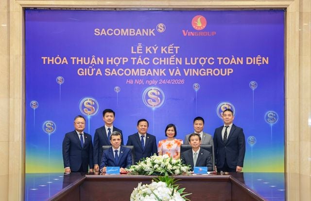 SACOMBANK and Vingroup sign a comprehensive strategic cooperation agreement