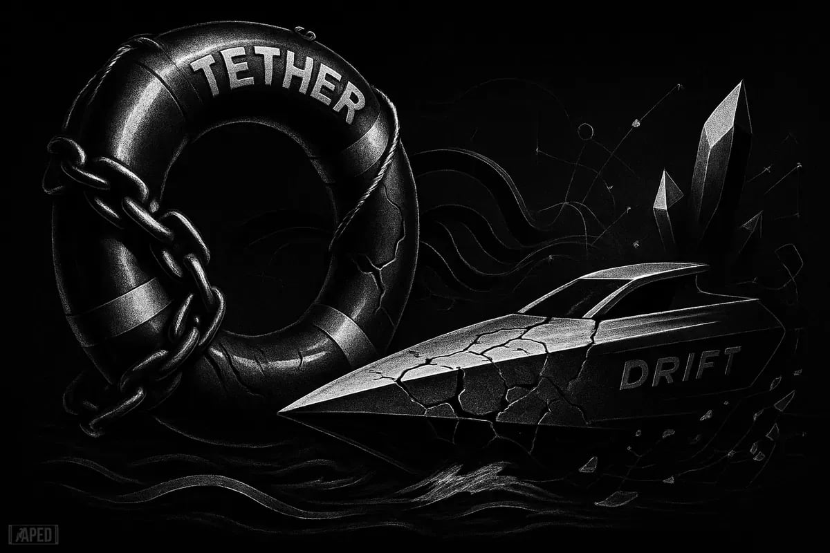 Tether backs Drift with $127.5M recovery plan