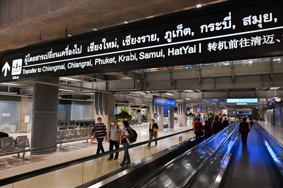 Phí dịch vụ hành khách quốc tế tại Thái Lan tăng lên 1.120 baht tại sáu sân bay từ ngày 20/6/2026