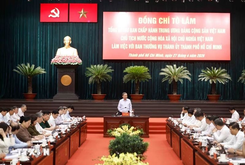 General Secretary and State President To Lam: Ho Chi Minh City must lead in turning strategic resolutions into tangible development