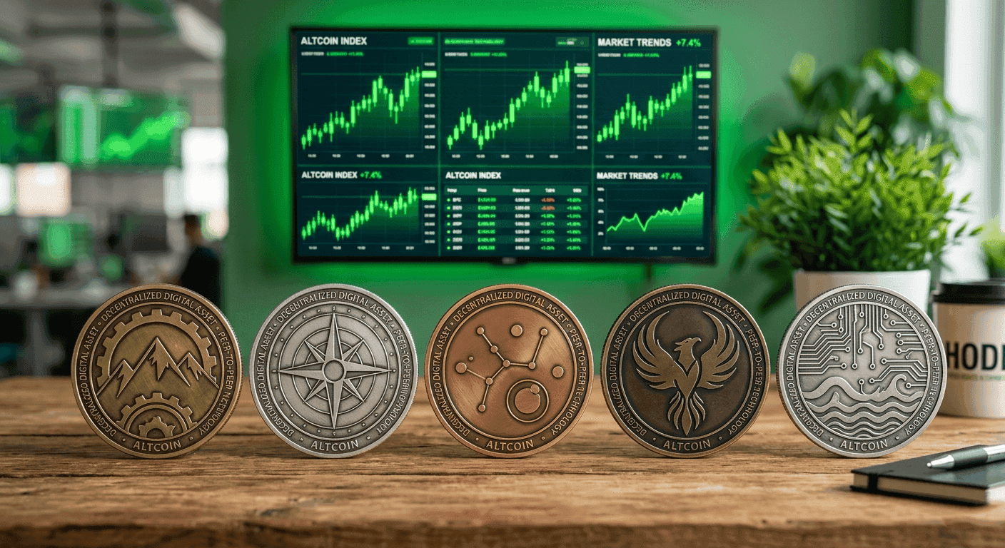 Sự phục hồi giá Bitcoin đẩy các altcoin trở lại trọng tâm