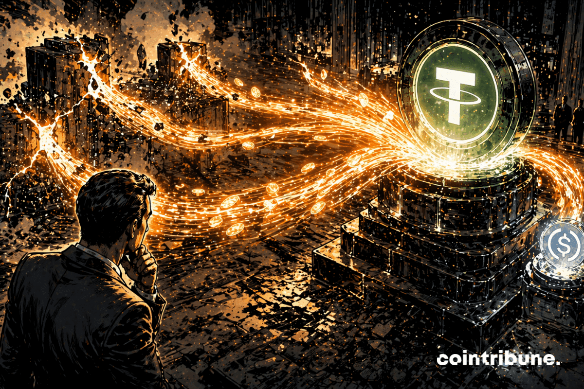 USDT widens gap with USDC after recent hacks