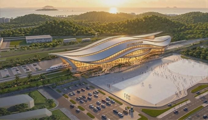 6,200-hectare Global Gate Ha Long mega-city launched opposite Hanoi–Quang Ninh high-speed rail station