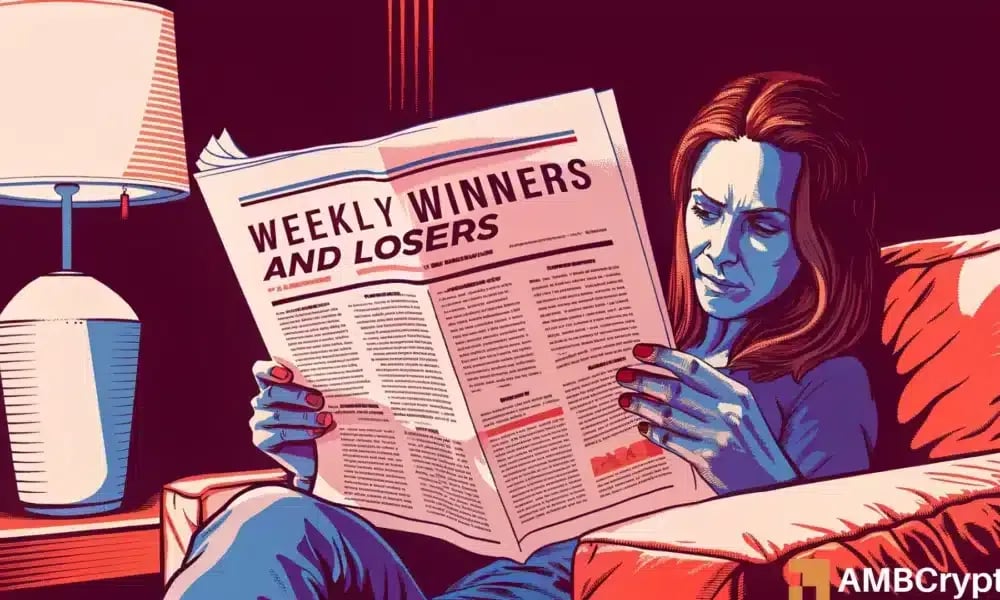 Crypto market’s weekly winners and losers – DASH, IP, POL, NIGHT