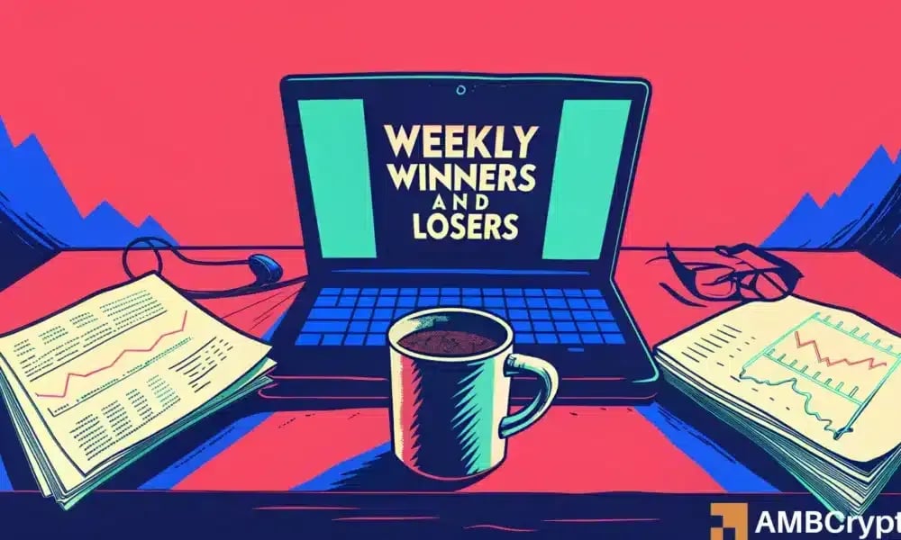 Crypto market’s weekly winners and losers – MYX, PEPE, UNI, HYPE