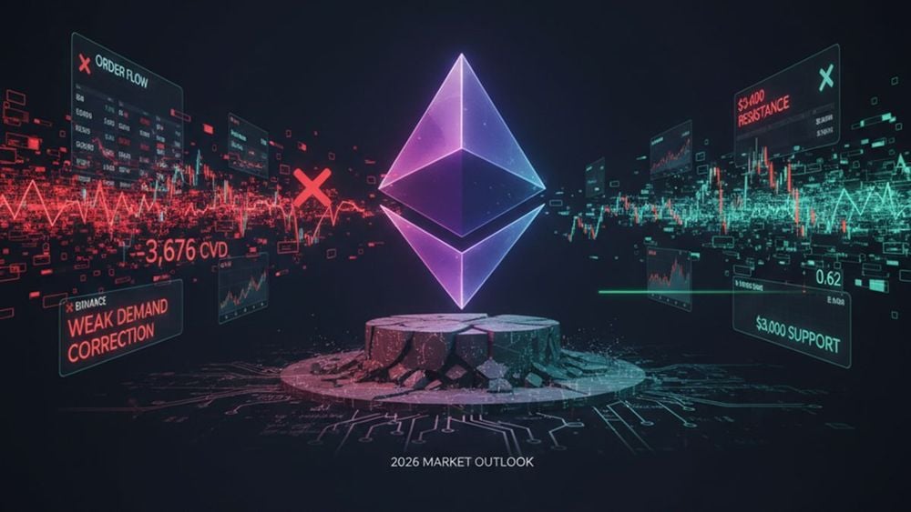 Dòng chảy đơn đặt hàng Binance chỉ ra sự điều chỉnh của Ethereum khi nhu cầu vẫn yếu