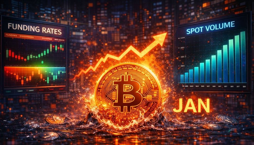 Bitcoin Phục Hồi Trong Tháng Một: Dòng Tiền Đầu Tư Dẫn Đến Thị Trường Dựa Trên Spot