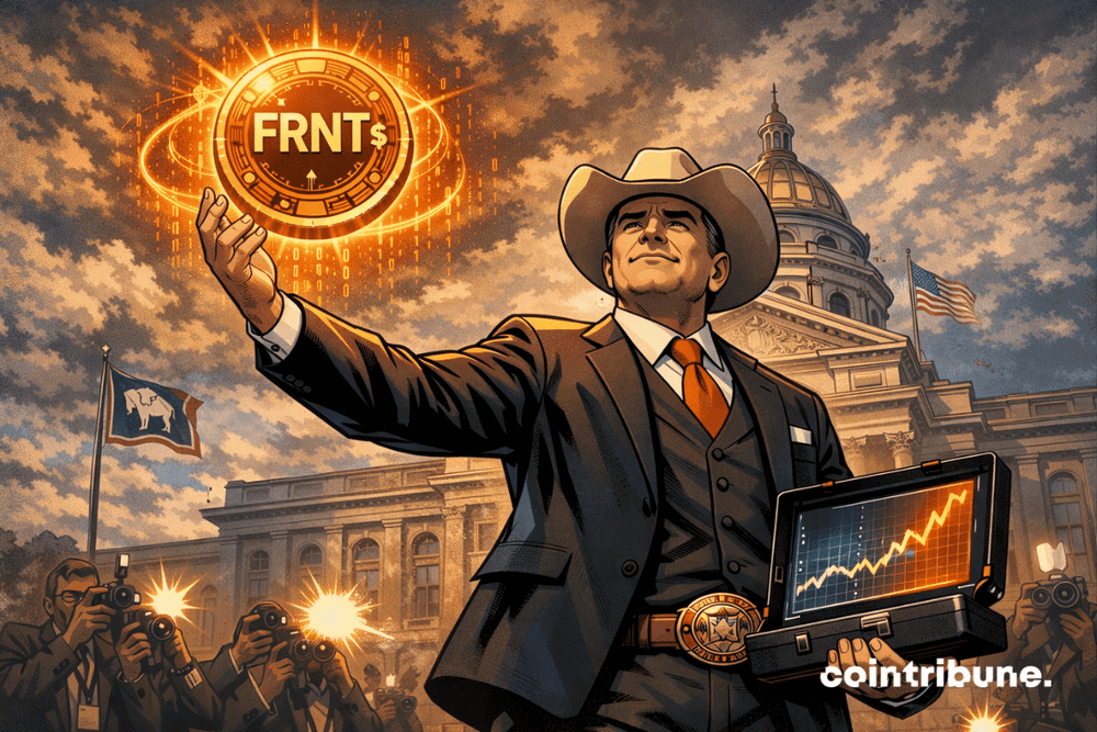 Wyoming ra mắt FRNT, Frontier Stable Token, và đây là tín hiệu mạnh cho lĩnh vực tiền mã hóa ở Mỹ: lần đầu tiên một bang phát hành stablecoin công khai, được đảm bảo bởi dự trữ được quản lý trong khuôn khổ pháp lý.