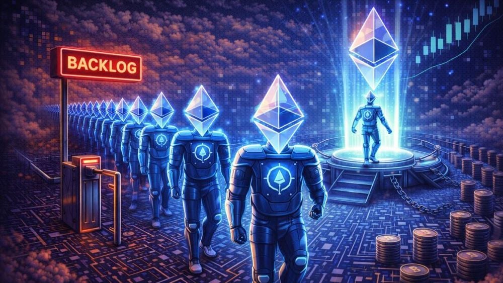 Ethereum Exits Stay Light As Deposit Queue Tops 1.45M ETH Today