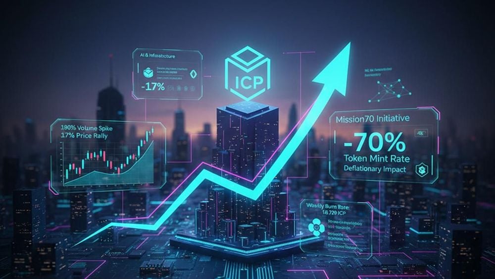 Internet Computer (ICP) Rallies as Volume Explodes Before Tokenomics Update