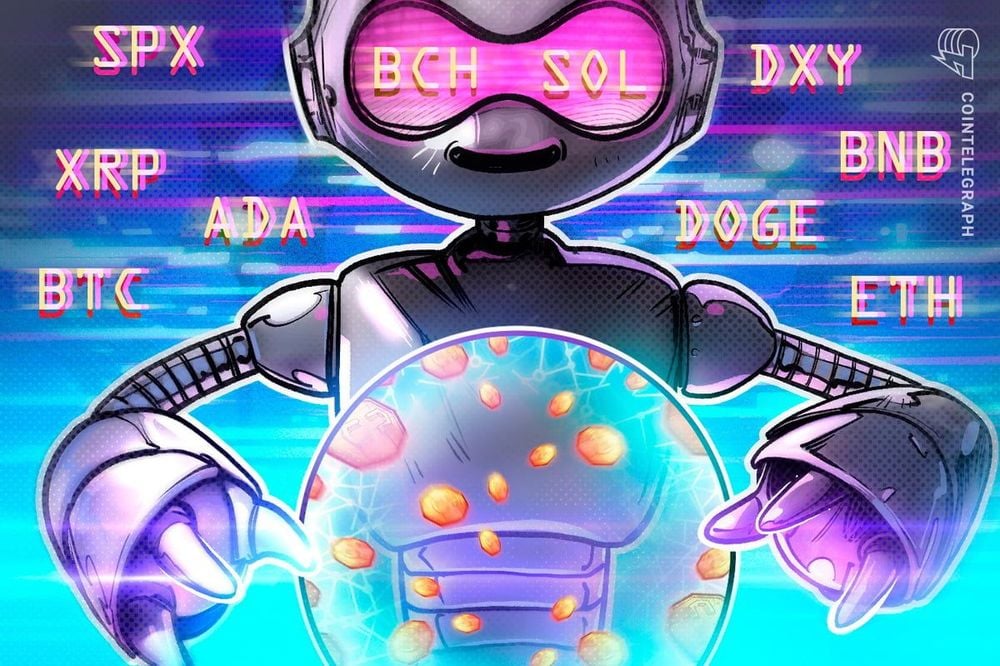 Price predictions 1/12: SPX, DXY, BTC, ETH, XRP, BNB, SOL, DOGE, ADA, BCH