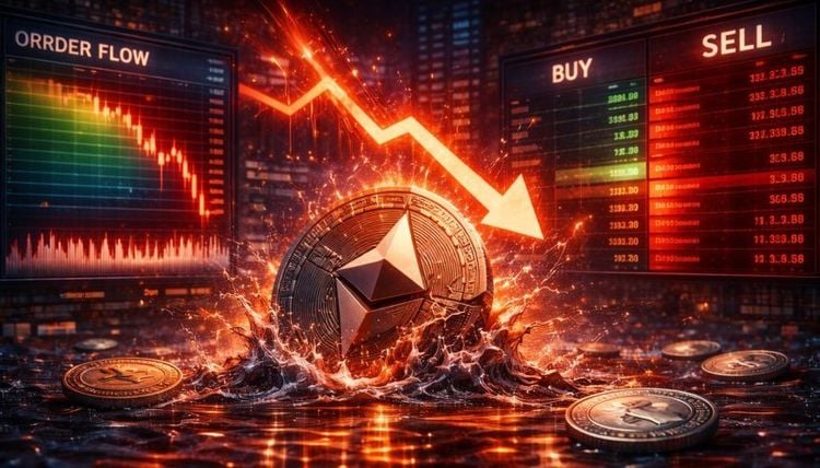 Dòng Chảy Lệnh Đặt Hàng của Binance Gợi Ý Ethereum Đang Ở Chế Độ Điều Chỉnh: Nhu Cầu Vẫn Thiếu