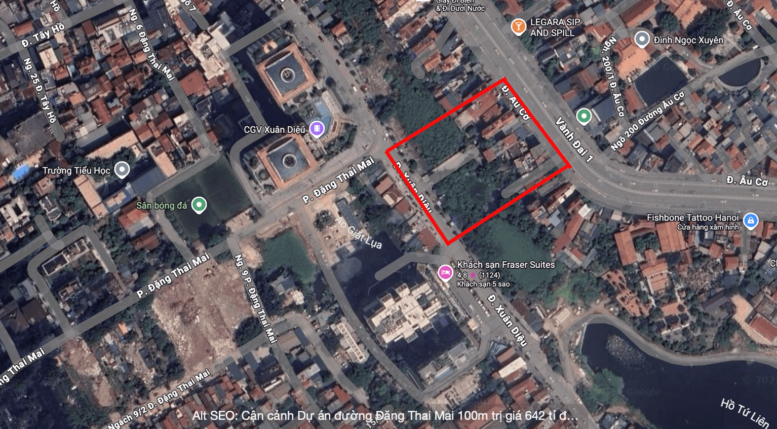 Why a 100-meter road project costs over 642 billion VND due to compensation payments