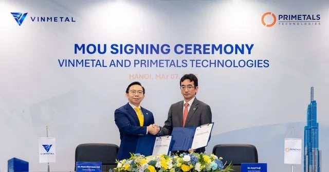VinMetal and Primetals sign MoU to develop world-leading steel production technology