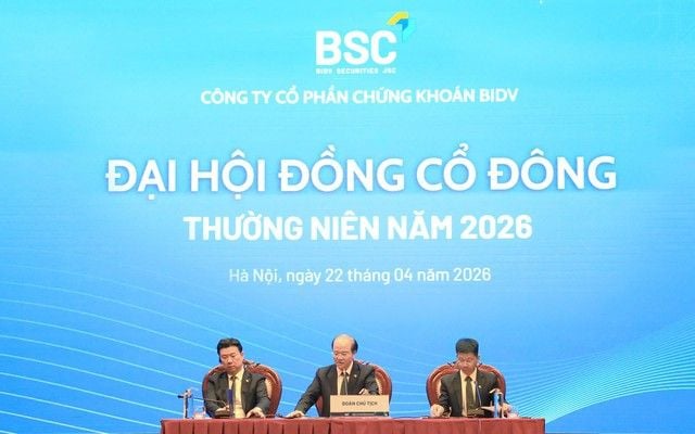 BIDV Securities (BSC) AGM: Profit target of 700 billion in 2026 and plan to double charter capital to 11 trillion dong